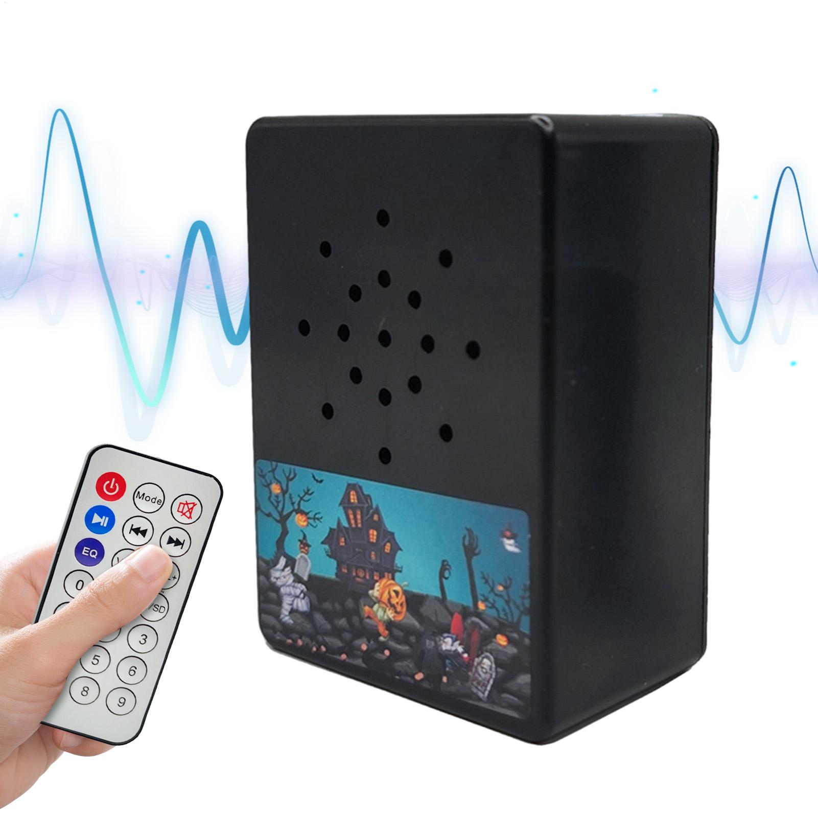 Event Party Box - Halloween-Soundplayer-Lautsprecher mit Fernbedienung, Scherzbox für gruselige