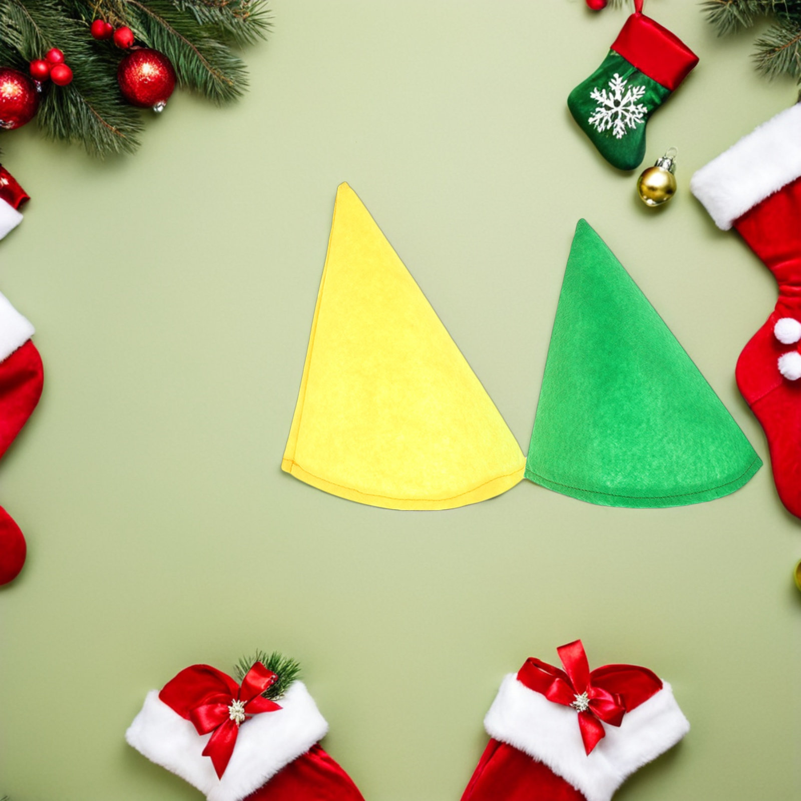 6 Stück Filz-Kegel-Gnomhüte, b – Party Hat Cone Bewertung und Preis