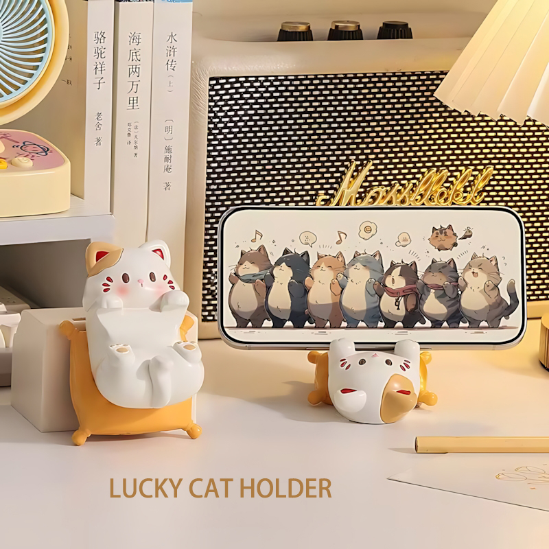 Niedliche Cartoon-Katze-Deskto – Event Support Bewertung und Preis