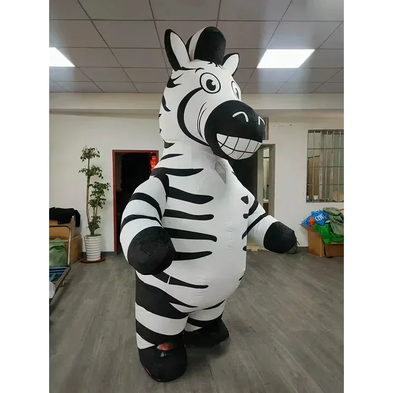 Aufblasbares Zebra-Maskottchen – Event Party Bewertung und Preis