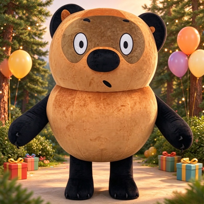 Brauner Schwarzbär Aufblasbare – Event Party Bewertung und Preis