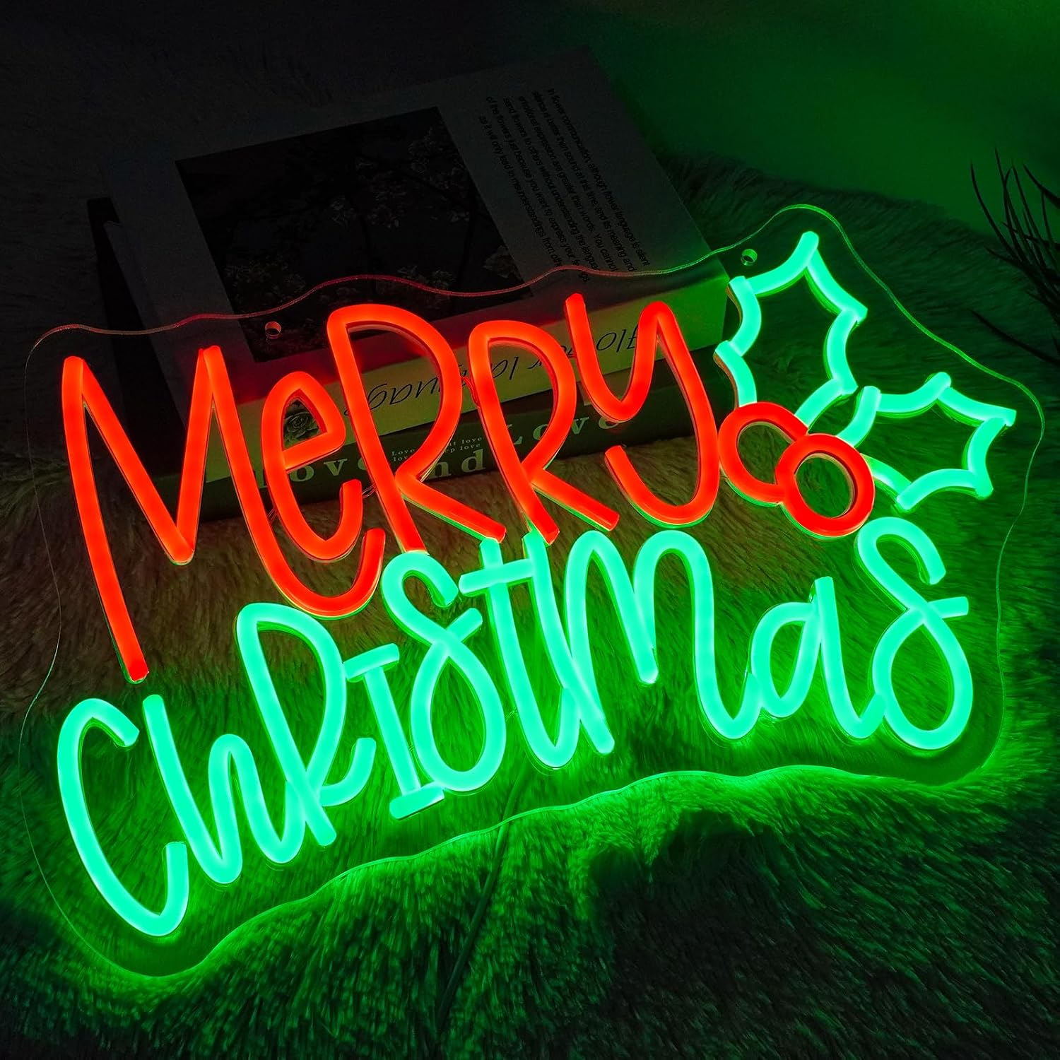 Weihnachts-Neonschild LED Dimm – Neon Sign Party Bewertung und Preis
